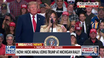 Nicki Minaj joins Trump at Michigan rally: ‘Will continue to support you forever’