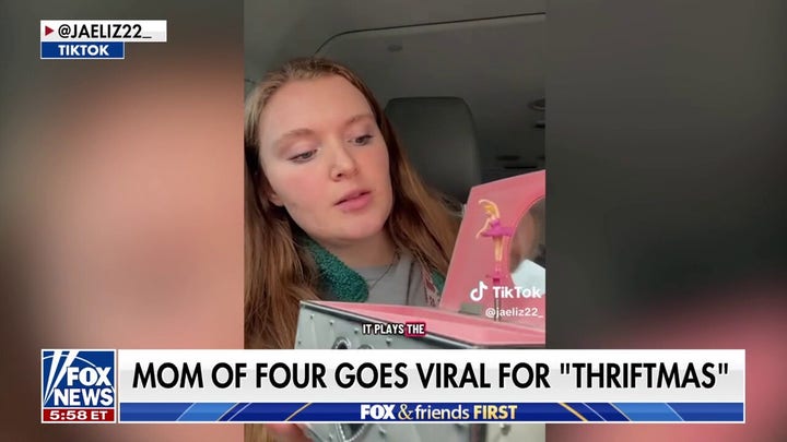 'Thriftmas' mom of four's $100 Christmas budget goes viral