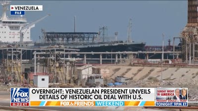 Venezuelan president unveils details of historic oil deal with US