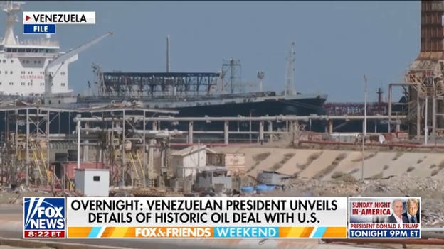 Venezuelan president unveils details of historic oil deal with US