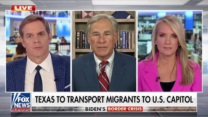 Gov. Abbott lays out plan to transport migrants to US Capitol