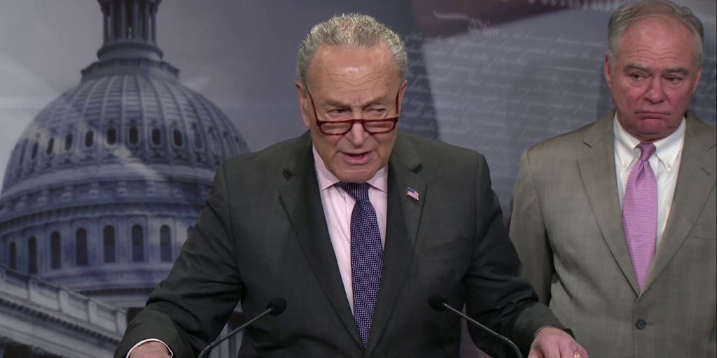 Schumer says Democrats will not let GOP rush through Trump nominees