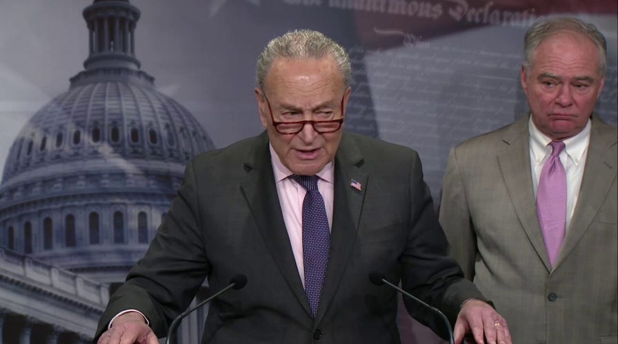 Schumer says Democrats will not let GOP rush through Trump nominees