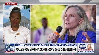 Earle-Sears goes after opponent Spanberger: 'So far left she'd fall off a cliff'
