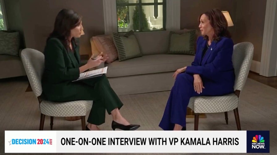 NBC reporter presses Kamala Harris on whether sexism to blame for gap with male voters
