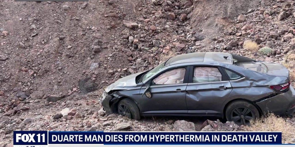 Man dies after driving off embankment at Death Valley National Park in 119-degree heat