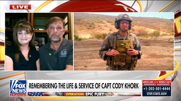 Fallen hero Captain Cody Khork remembered by family after Iran attack