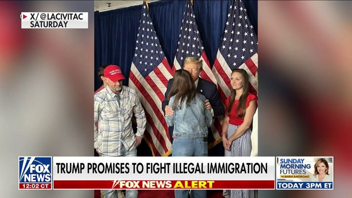 Trump promises to fight illegal immigration after meeting with Laken Riley’s family