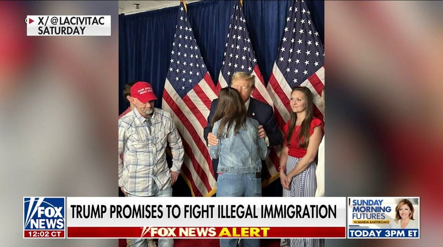 Trump promises to fight illegal immigration after meeting with Laken Riley’s family