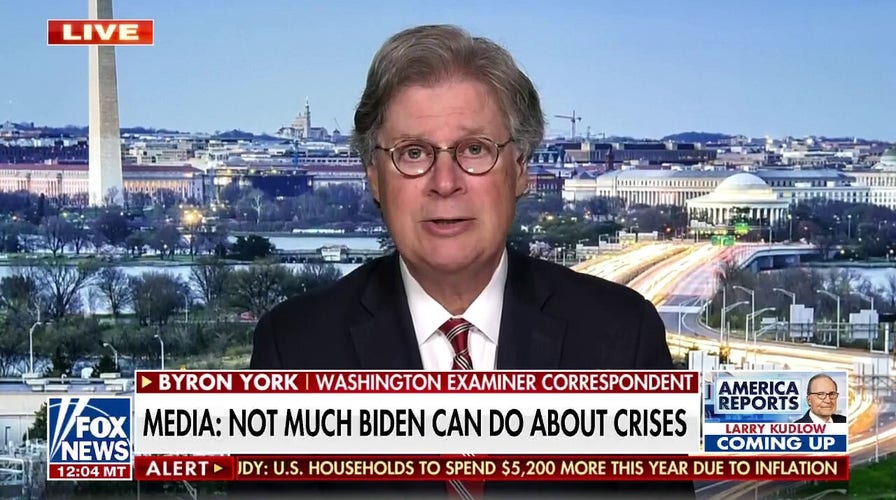 Byron York: Biden's approval rating 'terrifying' to Democrats