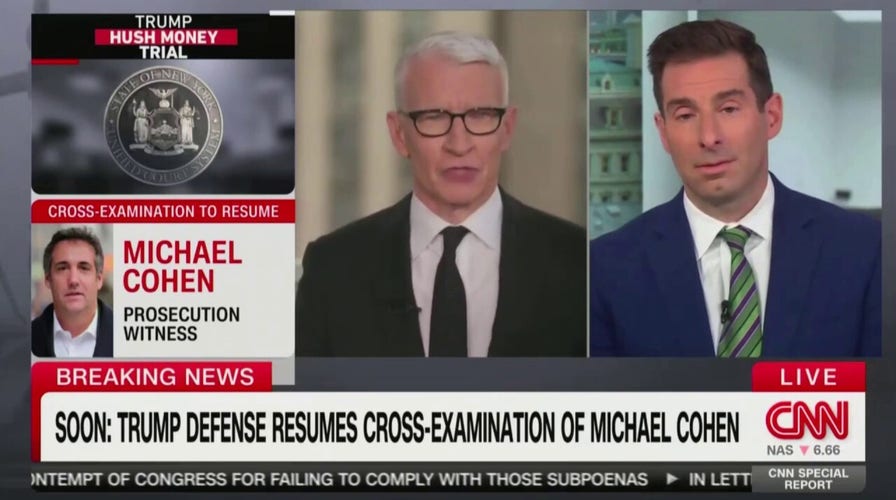 CNN’s Cooper admits he would ‘absolutely’ have doubts about Michael Cohen’s testimony if he were on jury