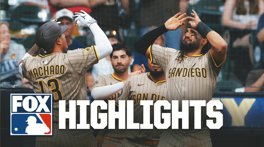Padres vs. Brewers Highlights | MLB on FOX