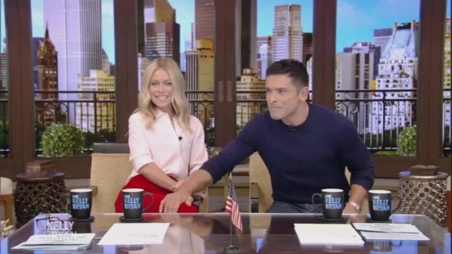 Kelly Ripa and Mark Consuelos talk 'getting attention on the street' and her best-selling book