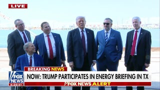 President Trump speaks in Texas about energy policy and Iran talks
