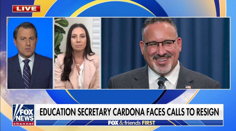 Education secretary faces calls to resign after memo comparing parents to domestic terrorists