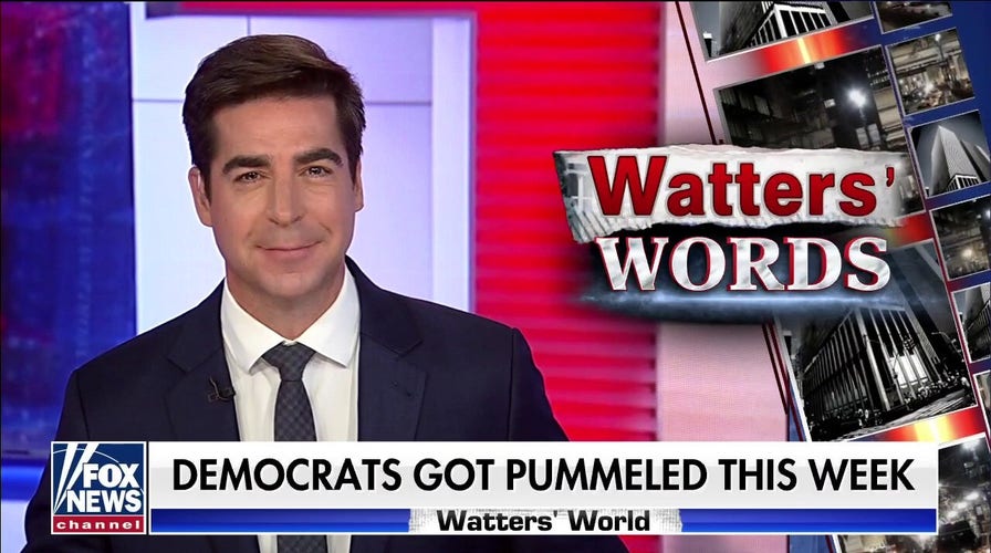 'Americans are fed up with the Democrats': Watters