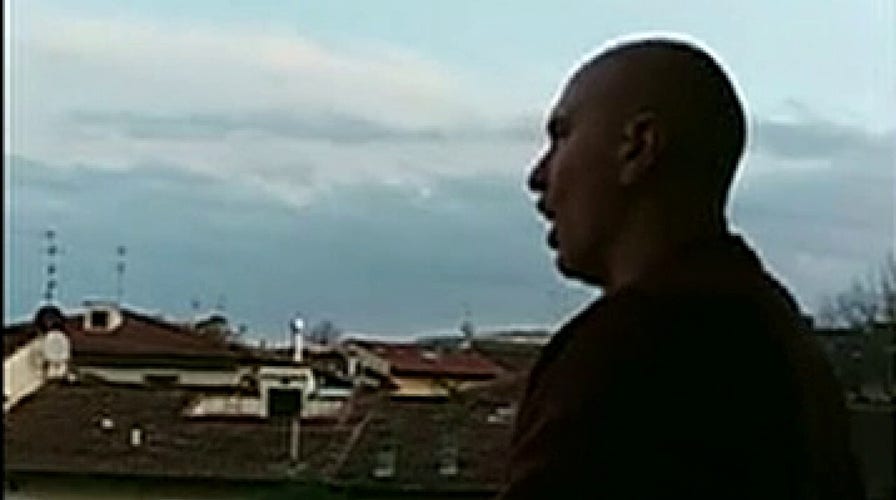 Quarantined Italian singer serenades town from his balcony