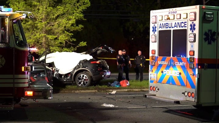 New York teens killed, 2 others injured by driver going wrong way, police say