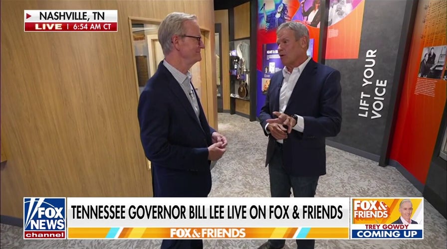 Tennessee governor praises federal crackdown on Memphis crime 