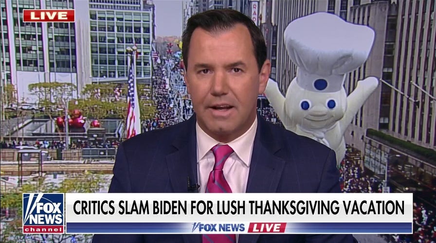 Concha on the Bidens' lavish Thanksgiving plans: 'Out of touch' with what Americans are thinking, feeling