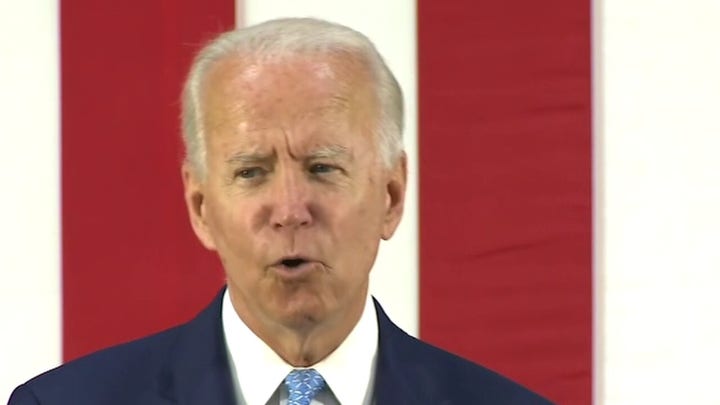Joe Biden asked about debating President Trump, cognitive decline
