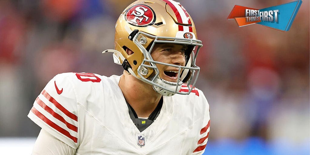 Mac Jones 'saves' Kevin Wildes' career, improves to 3-0 as 49ers QB1 with TNF win vs. Rams | First Things First
