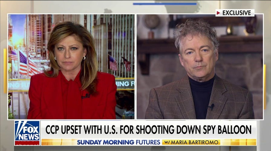 Rand Paul rips Biden for delayed Chinese balloon takedown: 'Looks very, very weak'