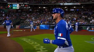 Vinnie Pasquantino hits solo home run, giving Italy early lead over Mexico