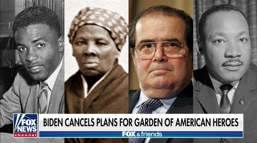 Biden cancels plans for Garden of American Heroes