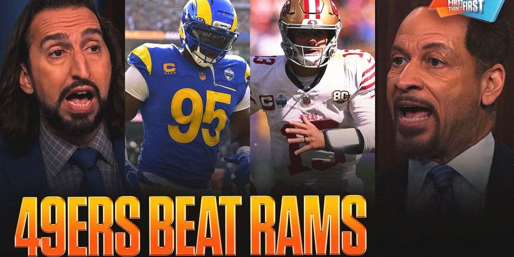Rams ‘outdone every way’ by 49ers, Purdy ‘fantastic’, Patriots in trouble without A.J. Brown? | FTF