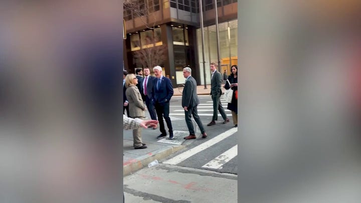 Former President Bill Clinton and Hillary Clinton seen taking a stroll in New York City