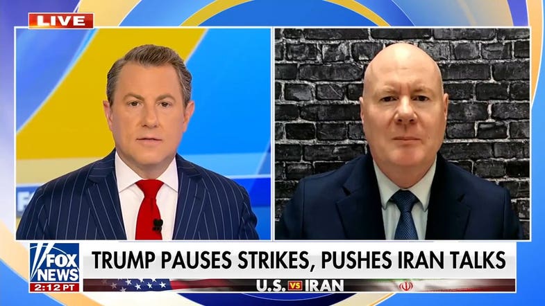 Steve Yates: Trump establishes strong deterrence with Iran strike pause