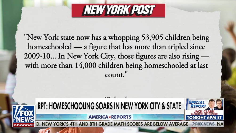 Homeschooling reportedly soars in New York City and state