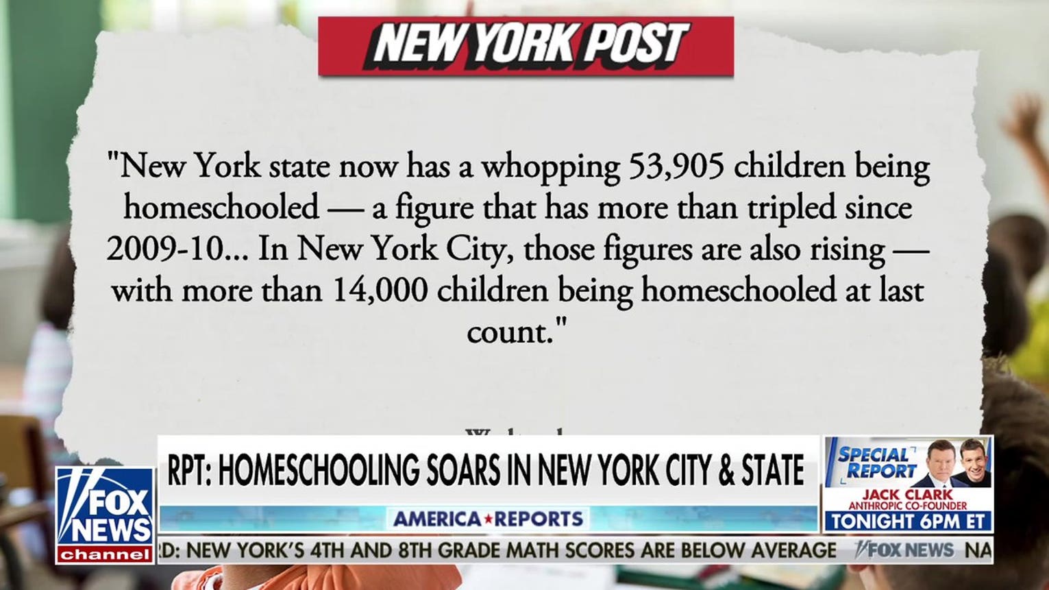 Homeschooling reportedly soars in New York City and state