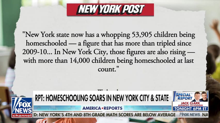 Homeschooling reportedly soars in New York City and state