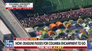 Deadline for Columbia encampment to leave passes - Fox News