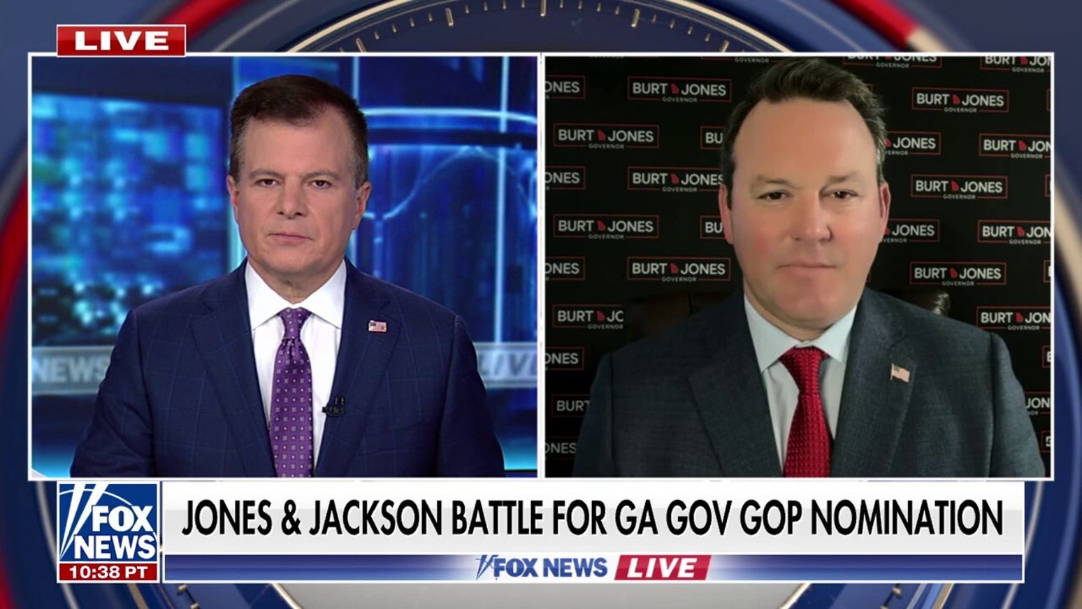 Trump-backed Burt Jones looks to win Georgia GOP runoff
