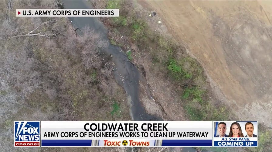 Army Corps of Engineers work to clean up waterway, testing 756 properties along creek