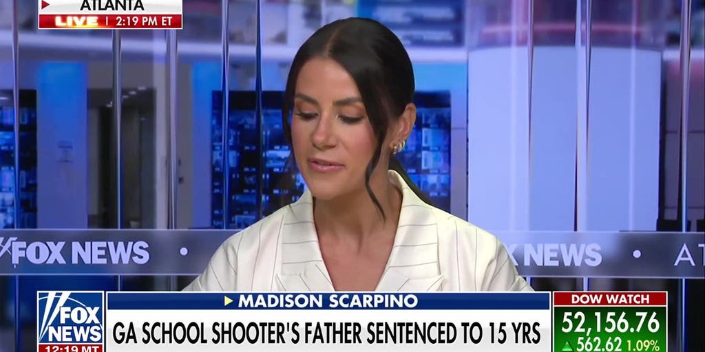 Father of Georgia school shooter sentenced to 15 years behind bars