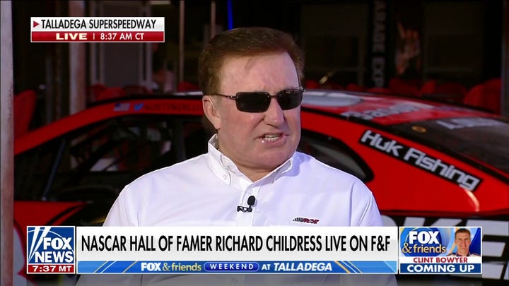 NASCAR legend Richard Childress discusses Talladega race, Ukraine 