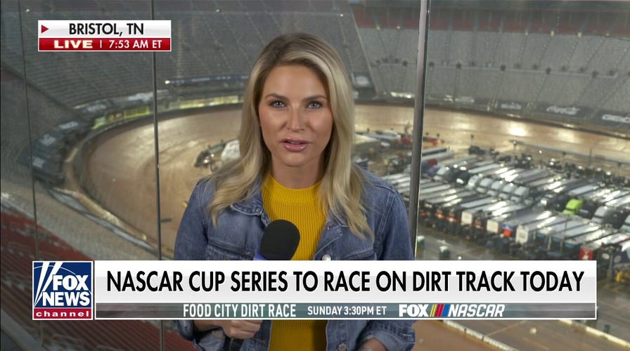 Ashley Strohmier talks to Tennessee business owners ahead of NASCAR dirt race
