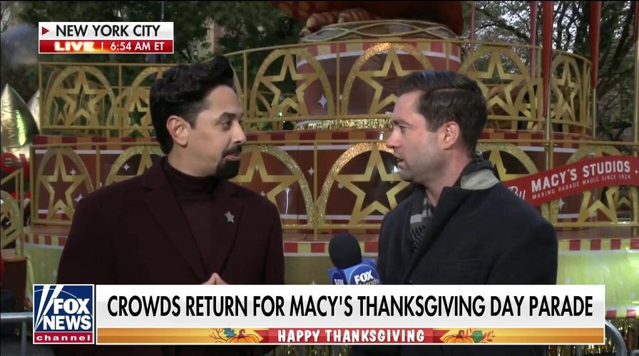 Macy's Thanksgiving Parade makes its return