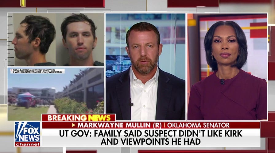 Sen. Mullin pays tribute to Charlie Kirk, calls assassination ‘absolutely senseless’