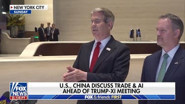 Scott Bessent discusses trade and AI ahead of Trump-Xi summit