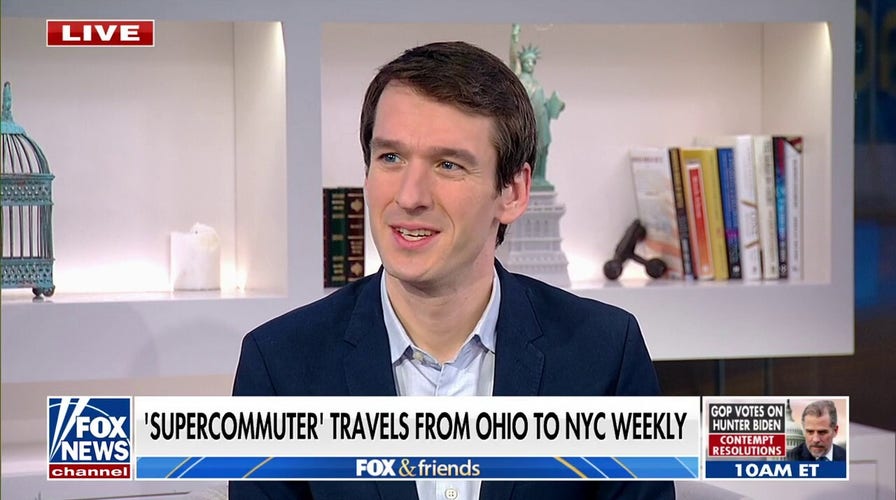 NYC worker commutes every week from Ohio to save money, 'keep my toe in both worlds'