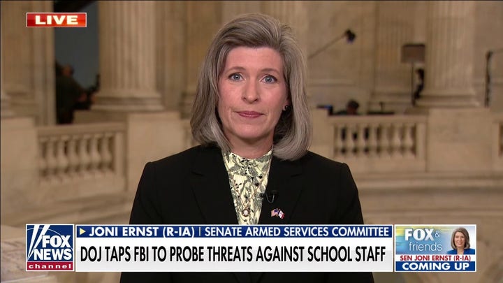 Sen. Ernst slams Fed decision to investigate parents' threats against school boards