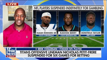 Three NFL players suspended indefinitely for gambling on games