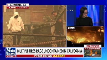 Out of control fires burn in Southern California, hit 91���� family personally
