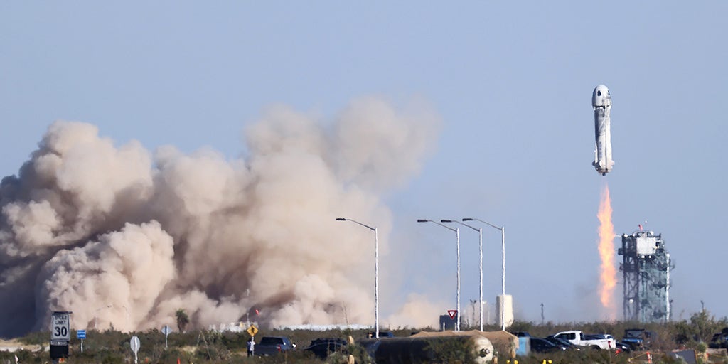 WATCH LIVE: Blue Origin launches rocket from Texas