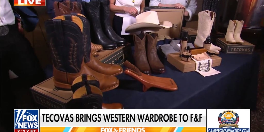 'Fox & Friends' hosts 'get their Texas on' with Tecovas boots